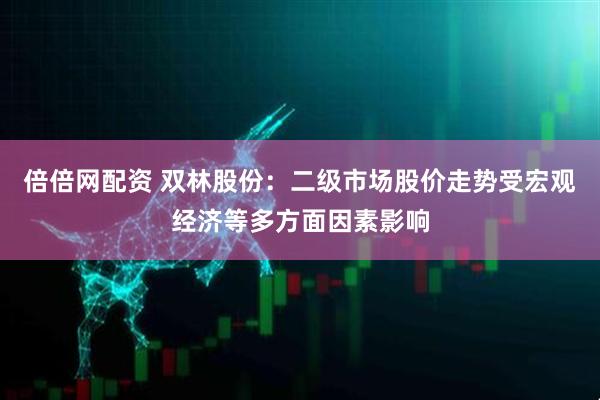倍倍网配资 双林股份：二级市场股价走势受宏观经济等多方面因素影响